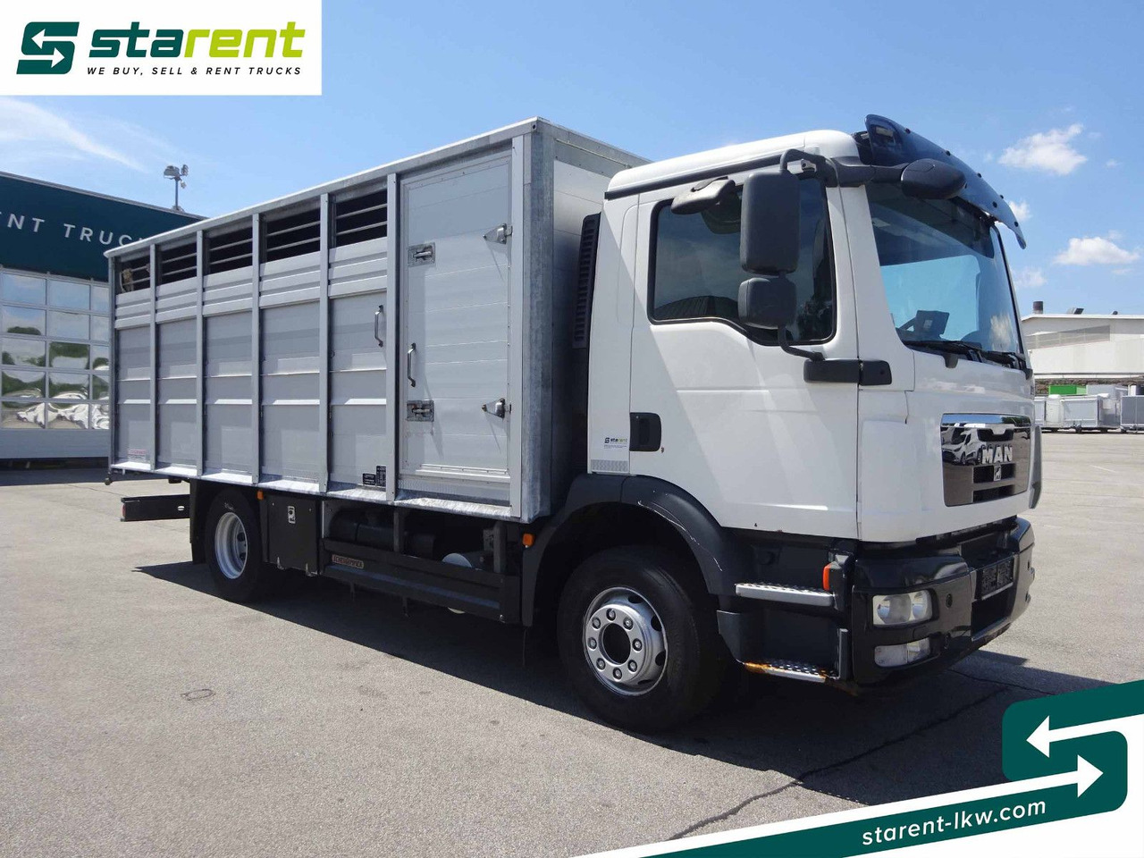 MAN TGM 15.290 Viehtransporter, Scheuwimmer Aufbau - Horse truck: picture 3 MAN TGM 15.290 Viehtransporter, Scheuwimmer Aufbau - Horse truck: picture 3
