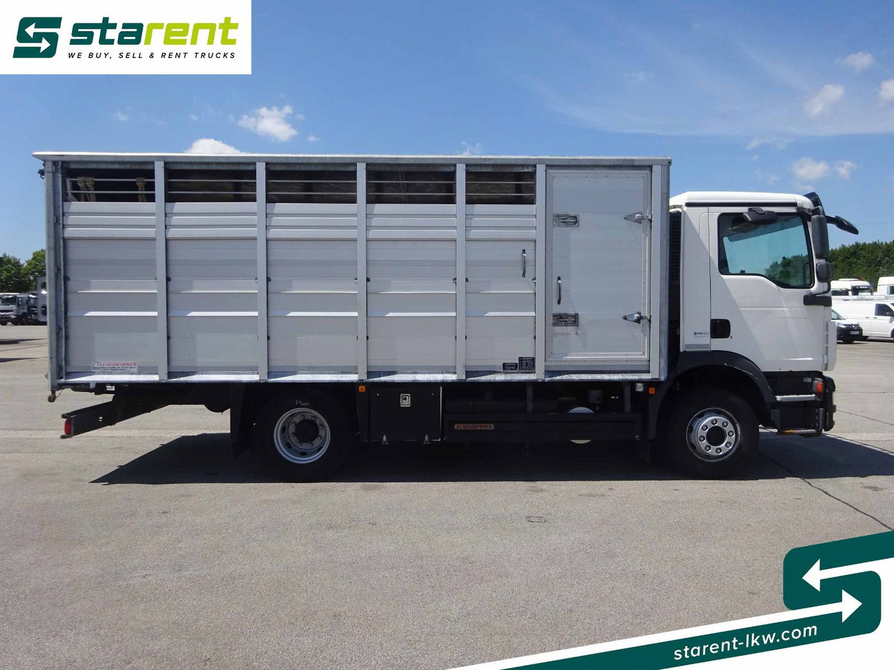 MAN TGM 15.290 Viehtransporter, Scheuwimmer Aufbau - Horse truck: picture 4 MAN TGM 15.290 Viehtransporter, Scheuwimmer Aufbau - Horse truck: picture 4
