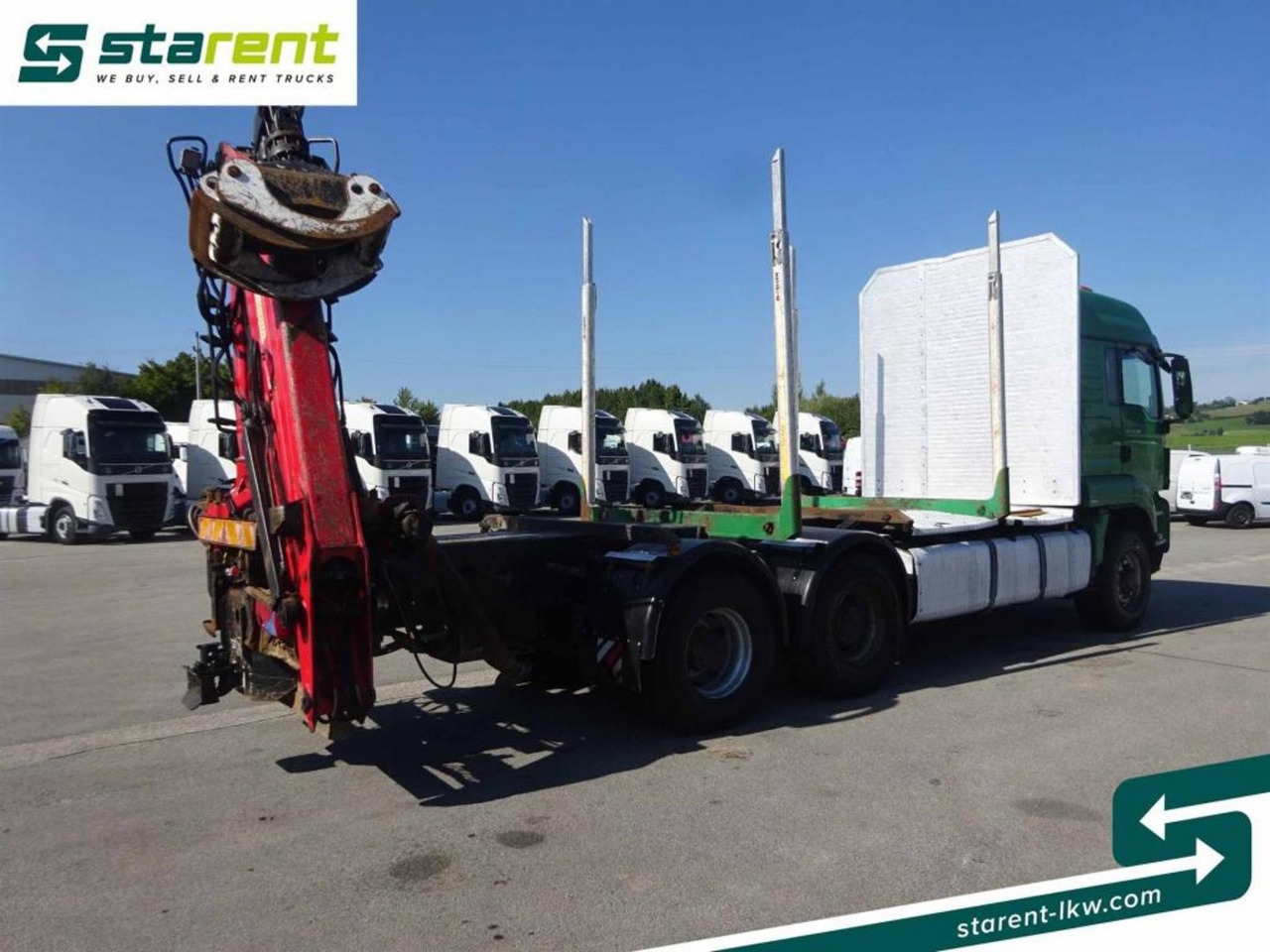 MAN TGS 26.480 6x6 Holzaufbau mit Kran, Palfinger 120Z - Logging truck: picture 5 MAN TGS 26.480 6x6 Holzaufbau mit Kran, Palfinger 120Z - Logging truck: picture 5