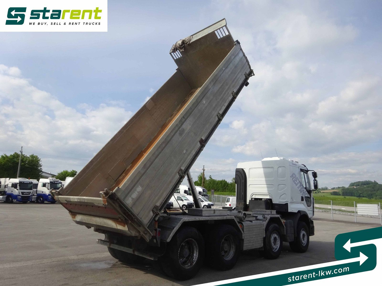 Renault Premium 450 DXi, 8x4, 3 Seitenkipper, Standklima - Tipper: picture 4 Renault Premium 450 DXi, 8x4, 3 Seitenkipper, Standklima - Tipper: picture 4