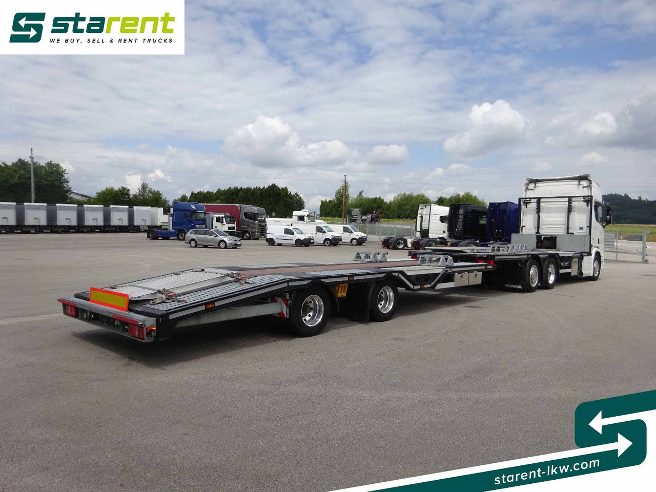 Scania R770 V8 Fahrzeugtransporter + Ziegler Anhänger - Autotransporter truck: picture 5 Scania R770 V8 Fahrzeugtransporter + Ziegler Anhänger - Autotransporter truck: picture 5
