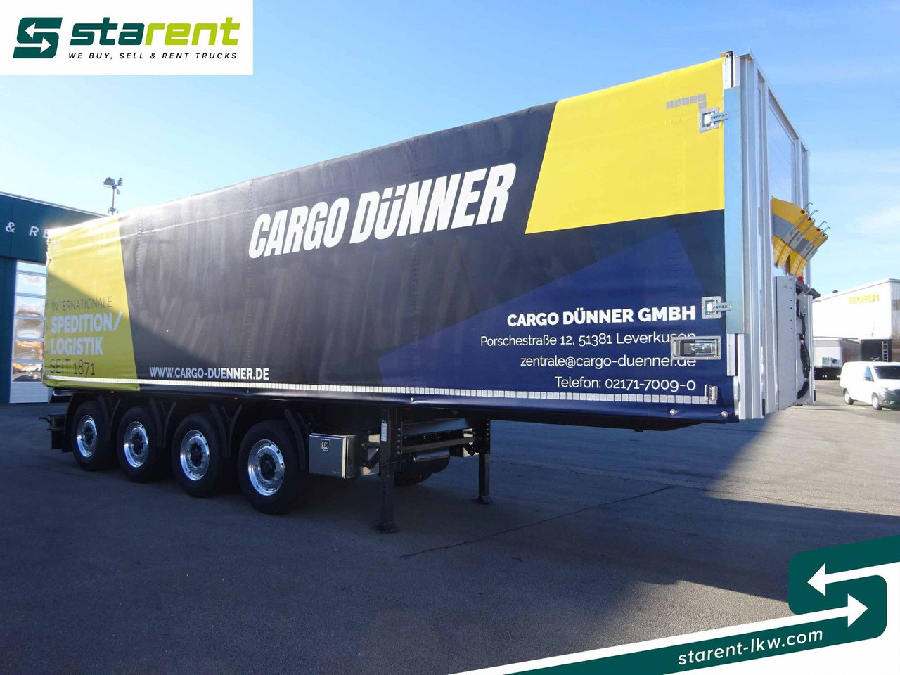 Schmidt Tautliner Coil-Mulde 6.5 Meter, Quick-Slider - Curtainsider semi-trailer: picture 3 Schmidt Tautliner Coil-Mulde 6.5 Meter, Quick-Slider - Curtainsider semi-trailer: picture 3