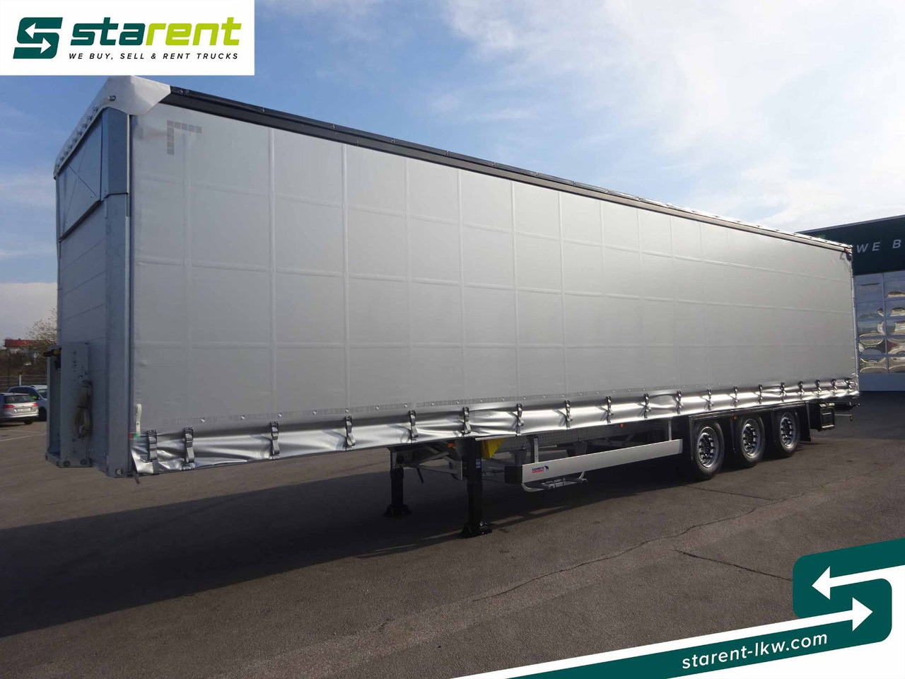 Schmitz Cargobull Varios, Hubdach, Liftachse, XL Zertifikat - Curtainsider semi-trailer: picture 1 Schmitz Cargobull Varios, Hubdach, Liftachse, XL Zertifikat - Curtainsider semi-trailer: picture 1