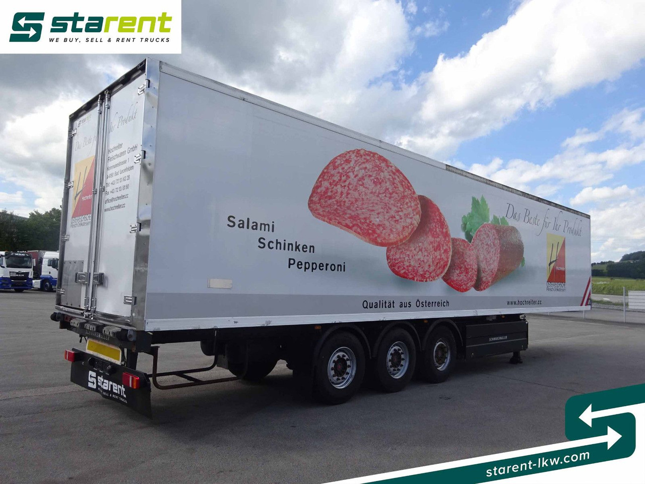 Schwarzmüller Thermotrailer, Thermo King SL400, Liftachse, SAF - Refrigerator semi-trailer: picture 5 Schwarzmüller Thermotrailer, Thermo King SL400, Liftachse, SAF - Refrigerator semi-trailer: picture 5