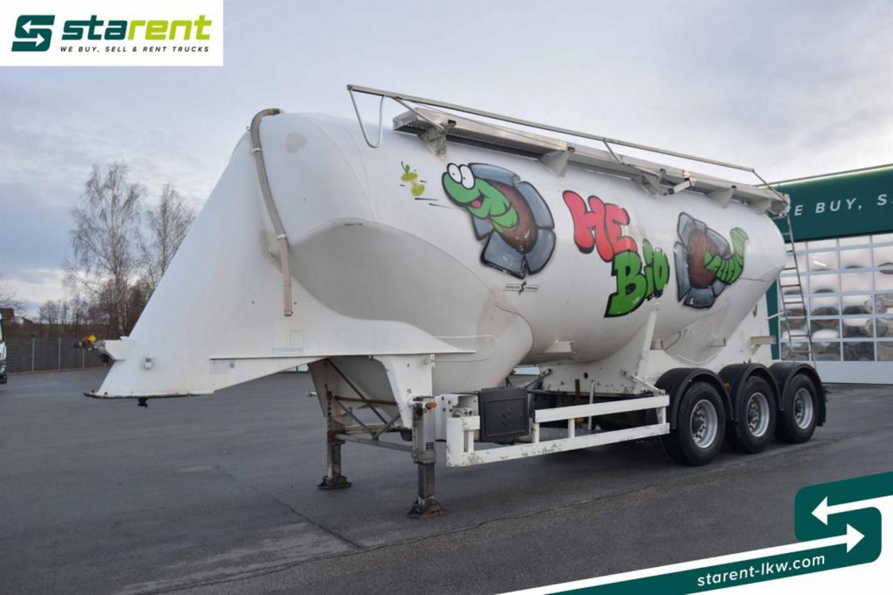 Spitzer Silo 39.000 Liter 1 Kammer Bodenentleerer Alufelge - Tank semi-trailer: picture 1 Spitzer Silo 39.000 Liter 1 Kammer Bodenentleerer Alufelge - Tank semi-trailer: picture 1