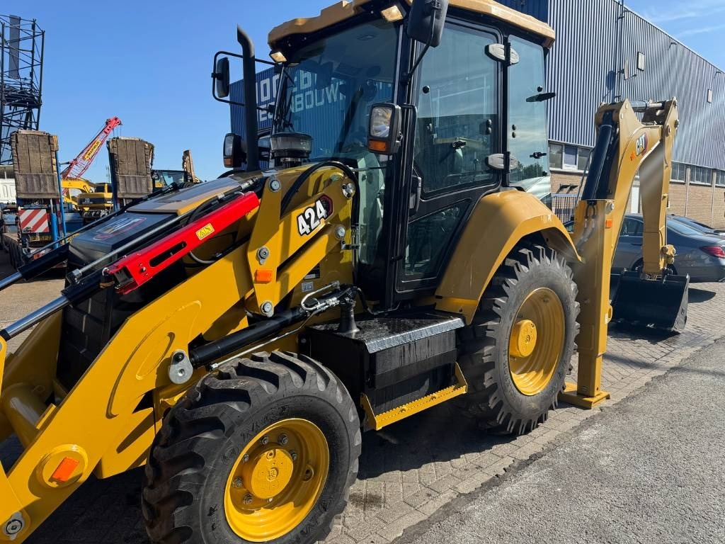 Backhoe loader CAT 424 4X4 ( UNUSED NEW ): picture 8