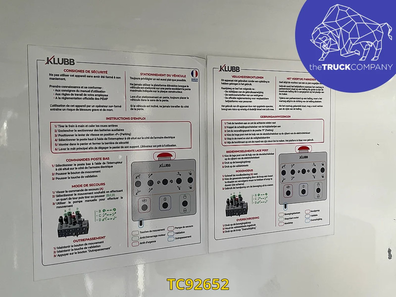 Commercial vehicle, Electric van Nissan E-NV200 hoogtewerker nacelle: picture 14