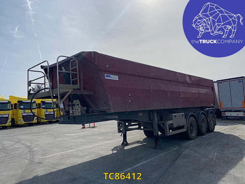 Tipper semi-trailer MOL 32m3 geïsoleerd: picture 1