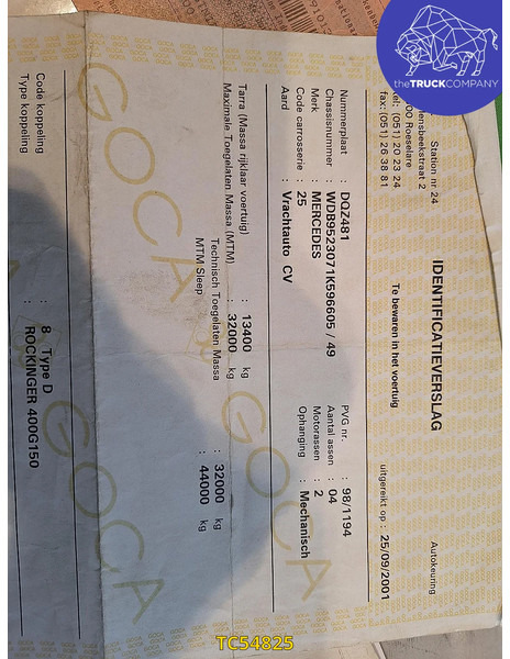 Mercedes-Benz Actros 3235 - Container transporter/ Swap body truck: picture 2 Mercedes-Benz Actros 3235 - Container transporter/ Swap body truck: picture 2