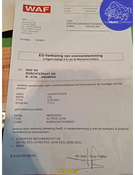 Mercedes-Benz Actros 3235 - Container transporter/ Swap body truck: picture 4 Mercedes-Benz Actros 3235 - Container transporter/ Swap body truck: picture 4