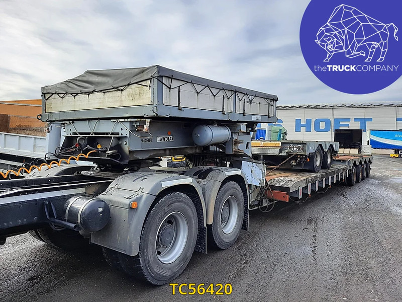 Nicolas - Low loader semi-trailer: picture 1 Nicolas - Low loader semi-trailer: picture 1