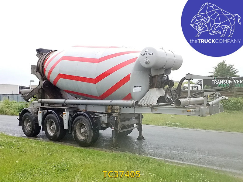 Renders - Concrete mixer semi-trailer: picture 1 Renders - Concrete mixer semi-trailer: picture 1
