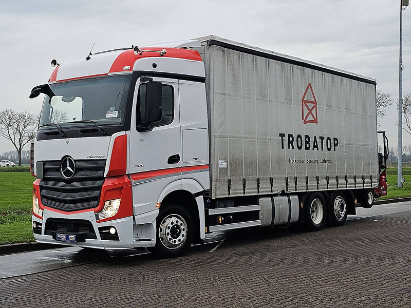 Mercedes-Benz ACTROS 2542 LS 6X2 RET. MOFFET 2020 - Curtainsider truck: picture 2 Mercedes-Benz ACTROS 2542 LS 6X2 RET. MOFFET 2020 - Curtainsider truck: picture 2