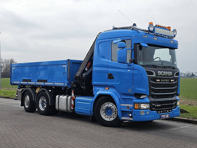 Scania R580 V8 6X2*4 HIAB162ES-3 - Tipper, Crane truck: picture 5 Scania R580 V8 6X2*4 HIAB162ES-3 - Tipper, Crane truck: picture 5