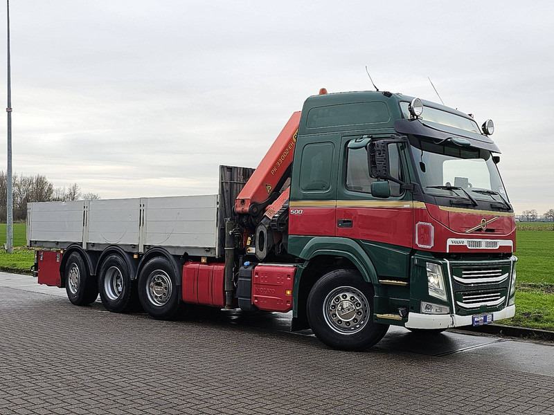 Volvo FM 500 8X2 PK33002 6X HYDR. - Dropside/ Flatbed truck, Crane truck: picture 5 Volvo FM 500 8X2 PK33002 6X HYDR. - Dropside/ Flatbed truck, Crane truck: picture 5