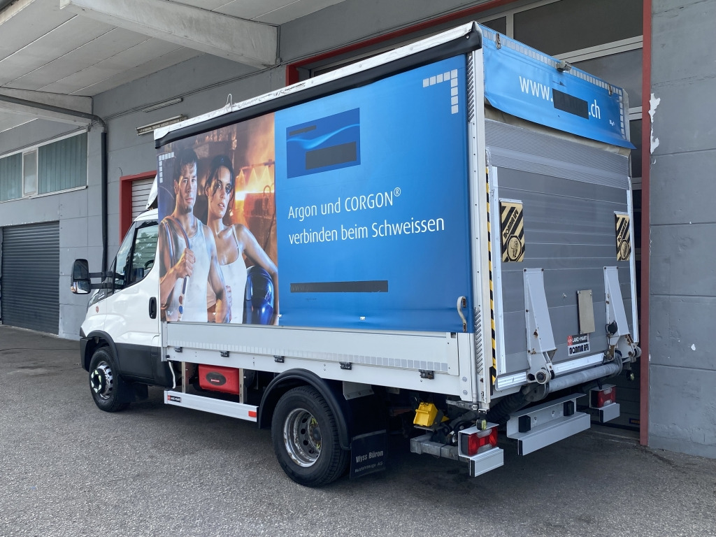 Curtain side van Iveco Daily 65C21 3,6m P+P+LBW Klima Automat. Webasto: picture 9