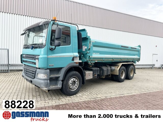 DAF CF 85.460 6x4, Bordmatik links - Tipper: picture 1 DAF CF 85.460 6x4, Bordmatik links - Tipper: picture 1
