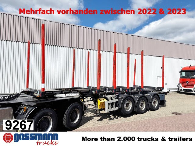 Doll LOGO H3L-14XL, Liftachse, Nachlauflenkachse, - Logging semi-trailer: picture 1 Doll LOGO H3L-14XL, Liftachse, Nachlauflenkachse, - Logging semi-trailer: picture 1