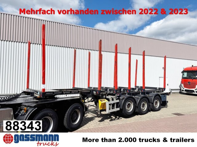 Doll LOGO H3L-14XL, Liftachse, Nachlauflenkachse, - Logging semi-trailer: picture 1 Doll LOGO H3L-14XL, Liftachse, Nachlauflenkachse, - Logging semi-trailer: picture 1