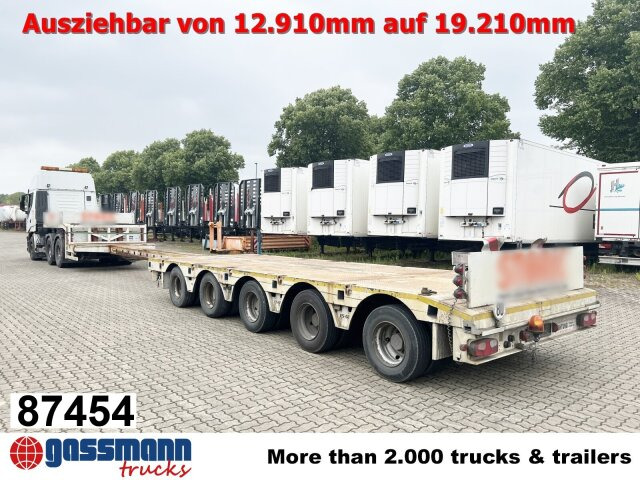 ES-GE 5.SOU-25-50.3N, Teleskopierbar - Low loader semi-trailer: picture 1 ES-GE 5.SOU-25-50.3N, Teleskopierbar - Low loader semi-trailer: picture 1