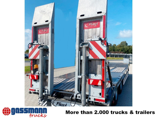 Fliegl DTS-S 300, verbreiterbar auf 3,05m - Low loader trailer: picture 2 Fliegl DTS-S 300, verbreiterbar auf 3,05m - Low loader trailer: picture 2