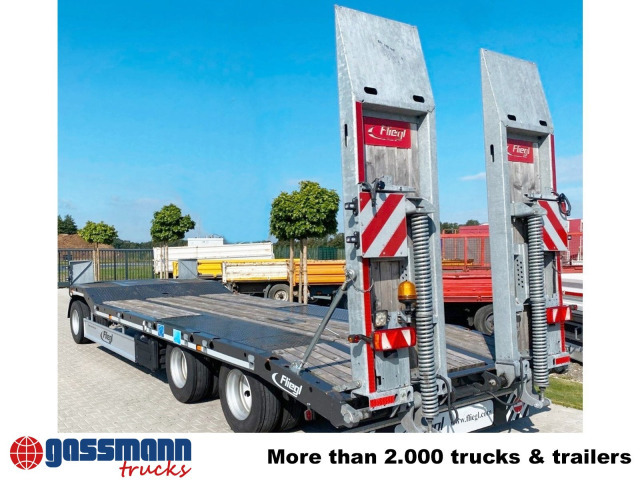 Fliegl DTS-S 300, verbreiterbar auf 3,05m - Low loader trailer: picture 4 Fliegl DTS-S 300, verbreiterbar auf 3,05m - Low loader trailer: picture 4