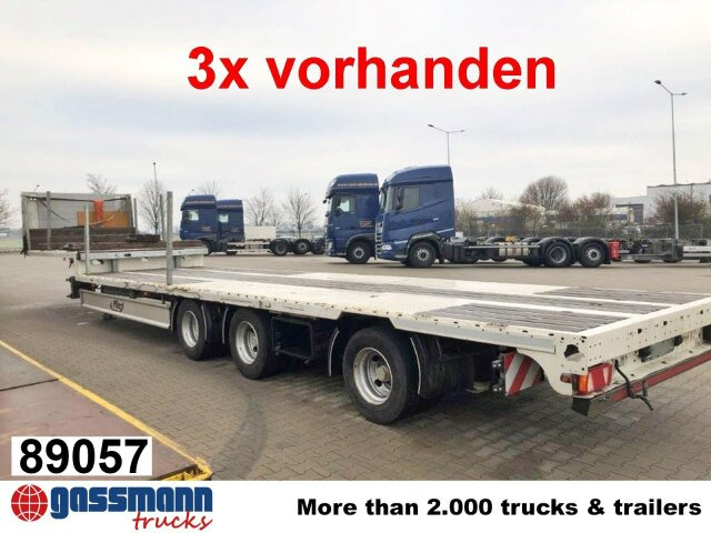 Fliegl SDS 390, 3x VORHANDEN! - Low loader semi-trailer: picture 1 Fliegl SDS 390, 3x VORHANDEN! - Low loader semi-trailer: picture 1