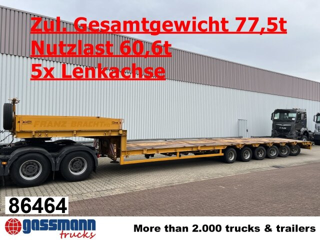 Goldhofer STZ-L6-62/80, 5x Lenkachse - Low loader semi-trailer: picture 1 Goldhofer STZ-L6-62/80, 5x Lenkachse - Low loader semi-trailer: picture 1