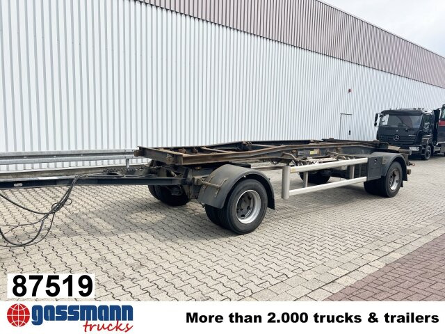 Hüffermann HSA 18.65 Schlittenabroller - Roll-off/ Skip trailer: picture 1 Hüffermann HSA 18.65 Schlittenabroller - Roll-off/ Skip trailer: picture 1