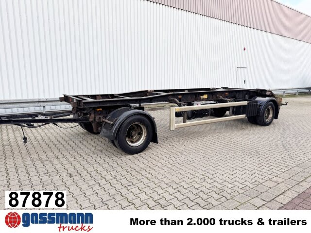 Hüffermann HSA 18.70 Schlittenabroller - Roll-off/ Skip trailer: picture 1 Hüffermann HSA 18.70 Schlittenabroller - Roll-off/ Skip trailer: picture 1