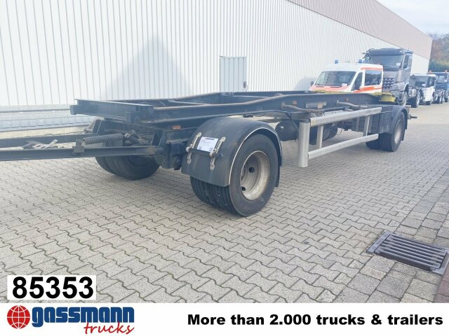 Hüffermann HSA 18.70 Schlittenabroller - Roll-off/ Skip trailer: picture 1 Hüffermann HSA 18.70 Schlittenabroller - Roll-off/ Skip trailer: picture 1