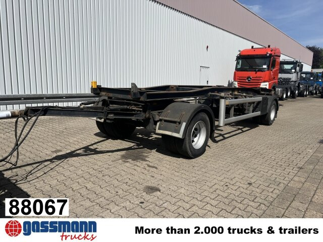 Hüffermann HUEFFERMANN HSA 18.65 Schlittenabroller - Roll-off/ Skip trailer: picture 1 Hüffermann HUEFFERMANN HSA 18.65 Schlittenabroller - Roll-off/ Skip trailer: picture 1