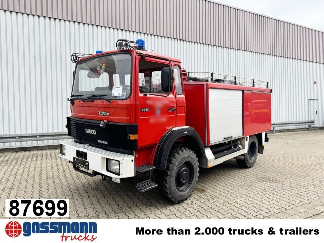 Iveco 75-14 AW 4x4, TLF 8/18 - Fire truck: picture 1 Iveco 75-14 AW 4x4, TLF 8/18 - Fire truck: picture 1