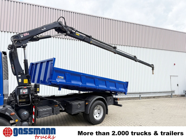 Iveco EuroCargo ML120E28K 4x2 mit Kran Hiab XS088 ES-3 - Tipper, Crane truck: picture 2 Iveco EuroCargo ML120E28K 4x2 mit Kran Hiab XS088 ES-3 - Tipper, Crane truck: picture 2