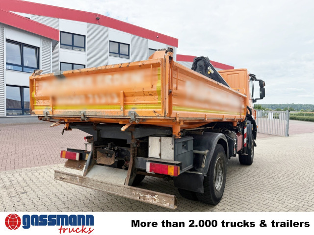 Tipper, Crane truck Iveco Trakker AD190T36W 4x4, EEV, Kran Hiab 111BS-2: picture 11