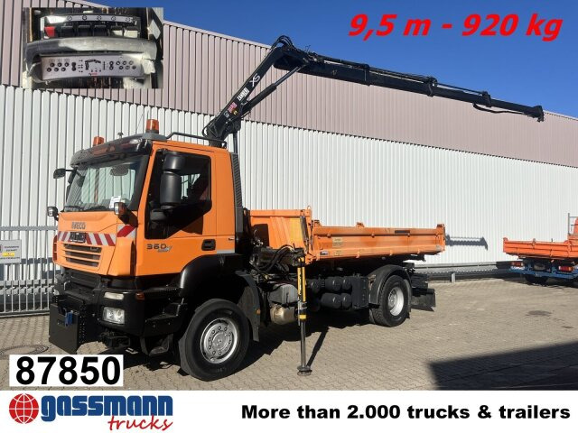Iveco Trakker AD190T36WP 4x4, Widi-Platte, - Tipper, Crane truck: picture 1 Iveco Trakker AD190T36WP 4x4, Widi-Platte, - Tipper, Crane truck: picture 1