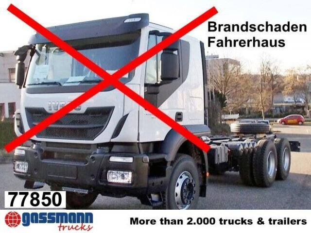 Iveco Trakker AD260T45 6x4, BRANDSCHADEN FAHRERHAUS! - Cab chassis truck: picture 1 Iveco Trakker AD260T45 6x4, BRANDSCHADEN FAHRERHAUS! - Cab chassis truck: picture 1