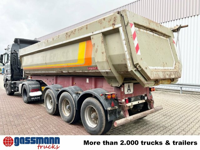 Langendorf SKS-HS 24/28, Stahlmulde ca. 24m³, Liftachse - Tipper semi-trailer: picture 5 Langendorf SKS-HS 24/28, Stahlmulde ca. 24m³, Liftachse - Tipper semi-trailer: picture 5