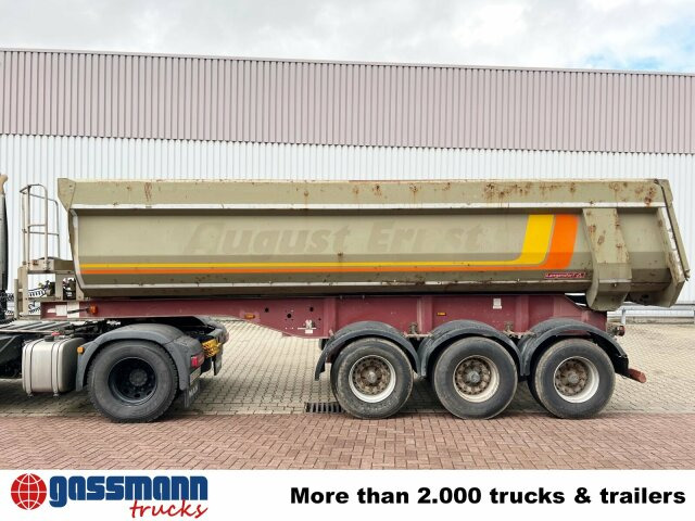 Langendorf SKS-HS 24/28, Stahlmulde ca. 24m³, Liftachse - Tipper semi-trailer: picture 4 Langendorf SKS-HS 24/28, Stahlmulde ca. 24m³, Liftachse - Tipper semi-trailer: picture 4