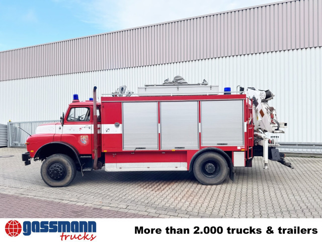 MAN 16.168 HAK 4x4, Seilwinde, Heckkran Hiab 650/1 - Fire truck: picture 2 MAN 16.168 HAK 4x4, Seilwinde, Heckkran Hiab 650/1 - Fire truck: picture 2