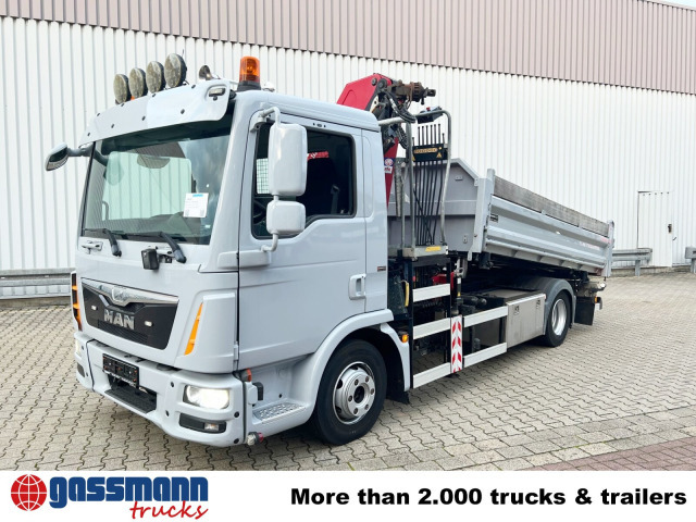 Tipper, Crane truck MAN TGL 12.180 4X2 BL mit Kran HMF 900-K1: picture 8 Tipper, Crane truck MAN TGL 12.180 4X2 BL mit Kran HMF 900-K1: picture 8