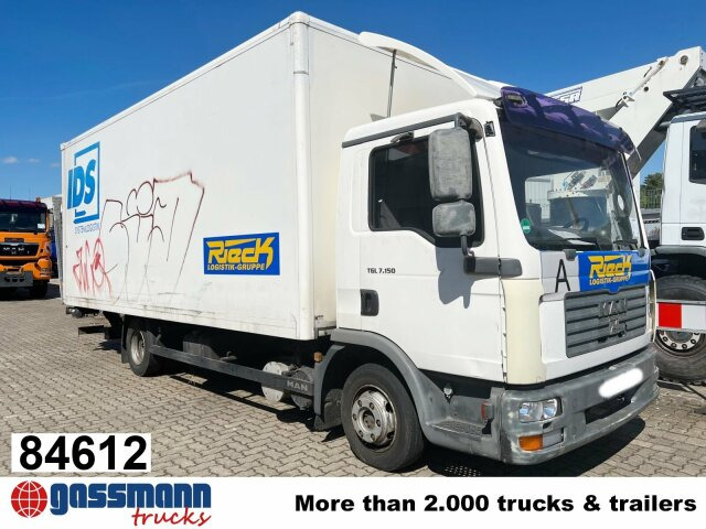 MAN TGL 7.150 4X2 BL mit MBB LBW - Box truck: picture 1 MAN TGL 7.150 4X2 BL mit MBB LBW - Box truck: picture 1