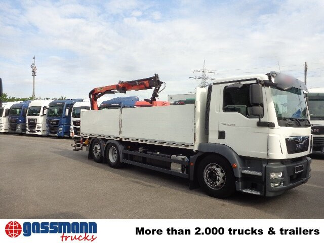 MAN TGM 26.340 6x2-4 LL,Lenk-Liftachse, Heckkran, - Dropside/ Flatbed truck, Crane truck: picture 4 MAN TGM 26.340 6x2-4 LL,Lenk-Liftachse, Heckkran, - Dropside/ Flatbed truck, Crane truck: picture 4