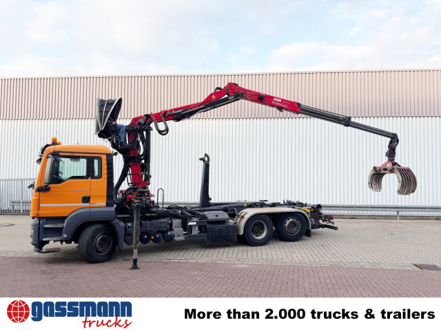 MAN TGS 26.400 6x2-4 BL, Motorabtrieb, - Hook lift truck, Crane truck: picture 2 MAN TGS 26.400 6x2-4 BL, Motorabtrieb, - Hook lift truck, Crane truck: picture 2