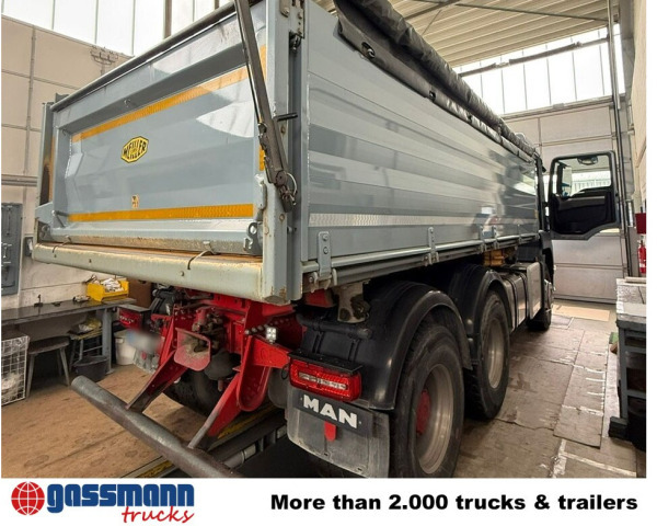 MAN TGS 26.460 6x4 BL, Alu-Bordwände - Tipper: picture 2 MAN TGS 26.460 6x4 BL, Alu-Bordwände - Tipper: picture 2