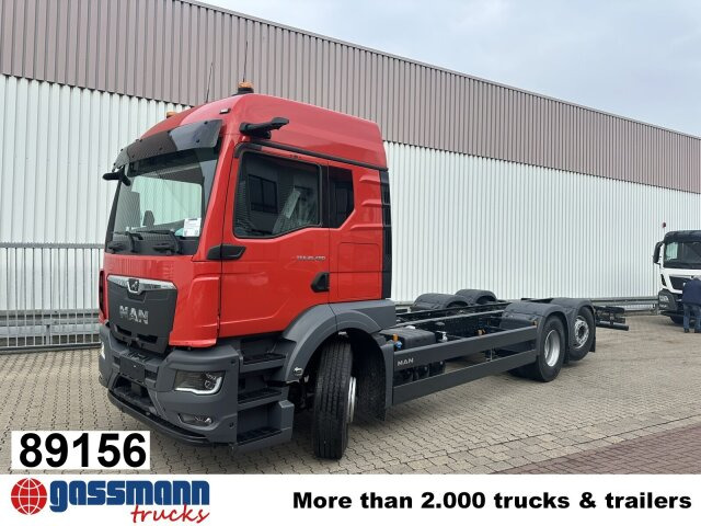MAN TGS 26.480 6x2-4 BL CH, Lenk-/Lift, OptiView, - Cab chassis truck: picture 1 MAN TGS 26.480 6x2-4 BL CH, Lenk-/Lift, OptiView, - Cab chassis truck: picture 1