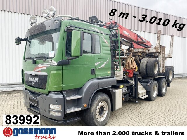 MAN TGS 26.480 6x4 BB, Intarder, Kran Epsilon - Logging truck, Crane truck: picture 1 MAN TGS 26.480 6x4 BB, Intarder, Kran Epsilon - Logging truck, Crane truck: picture 1