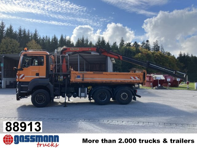 MAN TGS 28.400 6X4-4 BL, Lenk-/Lift, - Tipper, Crane truck: picture 1 MAN TGS 28.400 6X4-4 BL, Lenk-/Lift, - Tipper, Crane truck: picture 1