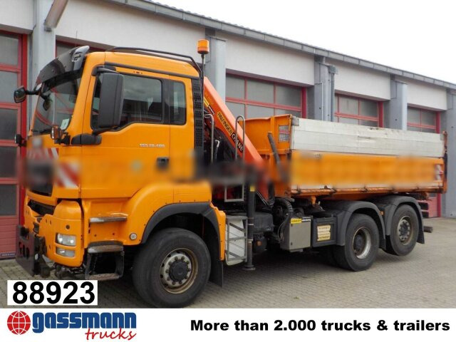 MAN TGS 28.400 6X4-4 BL, Lenk-/Lift, - Tipper, Crane truck: picture 1 MAN TGS 28.400 6X4-4 BL, Lenk-/Lift, - Tipper, Crane truck: picture 1