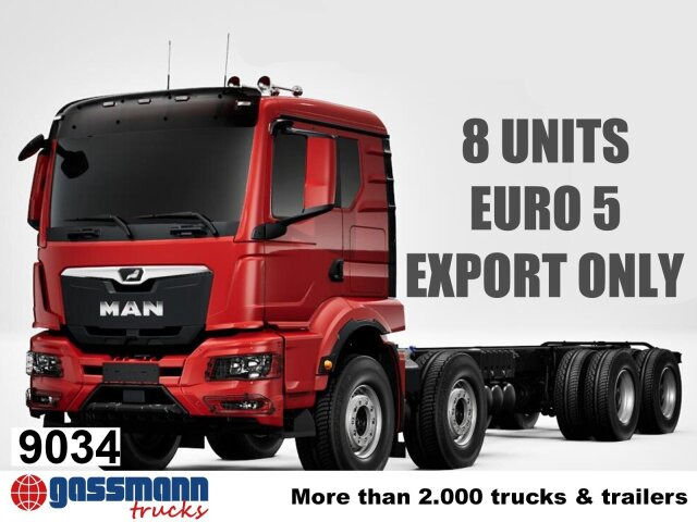 MAN TGS 41.480 8x4 BB CH, MEHRFACH VORHANDEN! - Cab chassis truck: picture 1 MAN TGS 41.480 8x4 BB CH, MEHRFACH VORHANDEN! - Cab chassis truck: picture 1